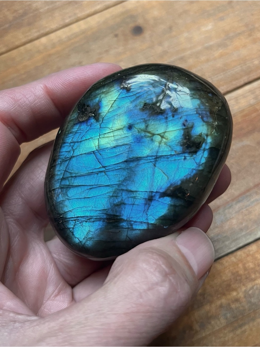 Labradorite Palm Stone